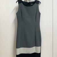 Vestito tubino longuette bicolore (veste S/M)