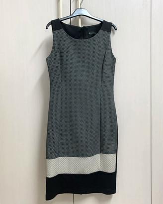 Vestito tubino longuette bicolore (veste S/M)