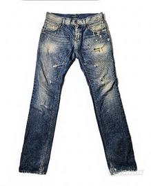 jeans dolce e gabbana blu taglia 46 