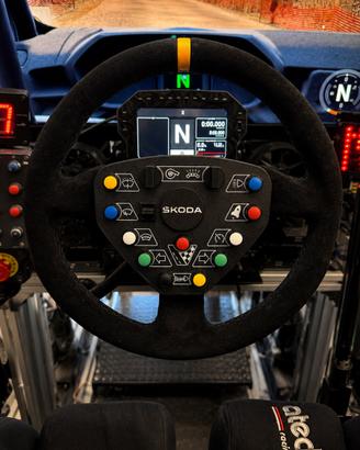 Button plate Volante Rally 2 per Sim Racing PC USB