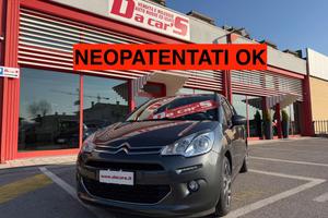 Citroen C3 1.2 Exclusive 82cv E6, NEOPATENTATI OK