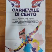 Manifesto vintage Carnevale di Cento 1978