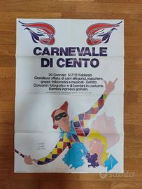 Manifesto vintage Carnevale di Cento 1978
