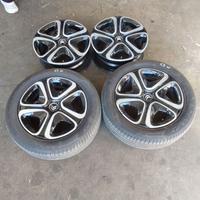KIT SET CERCHI IN FERRO 5 RAZZE C3 2020 205/55R16