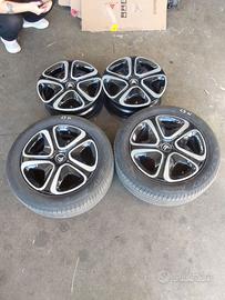 KIT SET CERCHI IN FERRO 5 RAZZE C3 2020 205/55R16