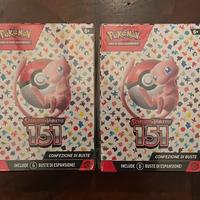 4x Pokemon 151 booster bundle ITA sealed