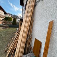 Assi di abete grezze