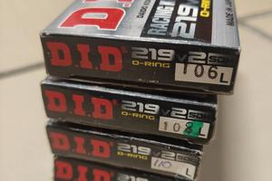 Catene DID SDH oring 219 per kart