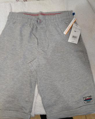 pantaloncini cotone estivo grigio TG 11/12