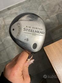 Legno 5 Callaway Big Bertha Steelhead III