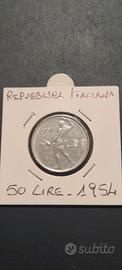 50 lire 1954