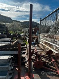 Basett regolabile impalcatura h50-100 cm