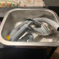 Lavello da incasso, 1 vasca, inox, 46x40 cm