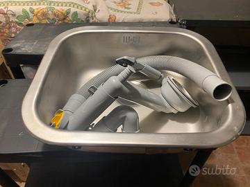 Lavello da incasso, 1 vasca, inox, 46x40 cm