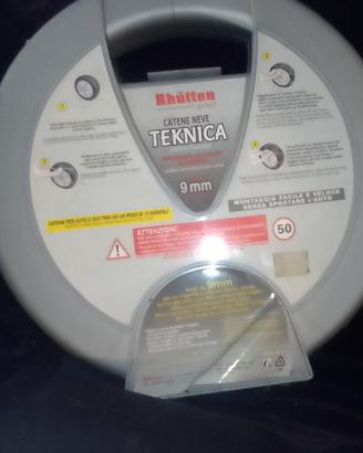 CATENE NEVE TEKNICA 9MM.GR90