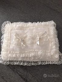 Cuscino portafedi antico