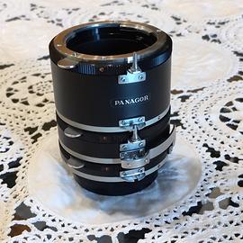 Set tubi di prolunga Panagor per attacco Nikon F