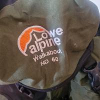 zaino trekking alpino