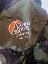 zaino trekking alpino