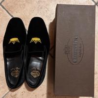 Mocassino Church's velluto nero