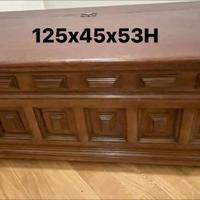 Antico baule legno / epoca 900