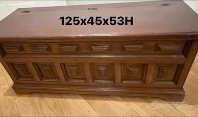 Antico baule legno / epoca 900
