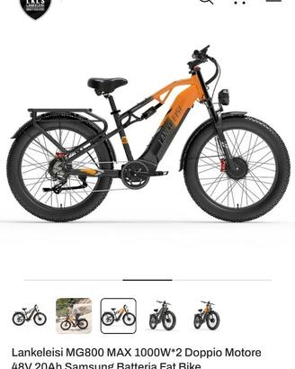 Fat E-bike mtb 2000W omologata