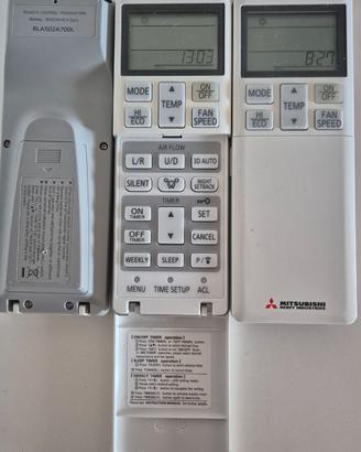 Telecomandi Mitsubishi per climatizzatore