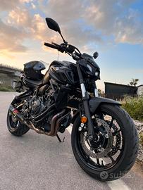 Yamaha MT-07 Tech black 2022