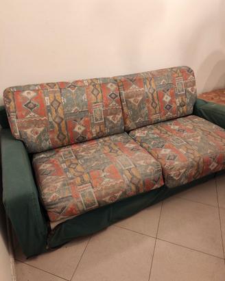 Divano letto con materasso misura 2m x 1m