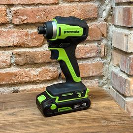 Avvitatore a Impulsi Greenworks - NUOVO