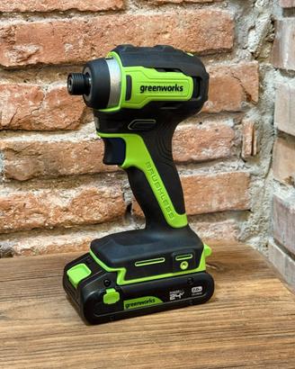 Avvitatore a Impulsi Greenworks - NUOVO