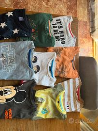 Magliette maniche corte 5 anni