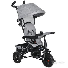 Triciclo spingibile Lovely con maniglione a spinta