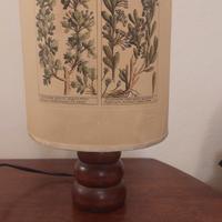 bajour lampada da tavolo stampa antica