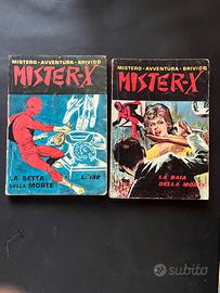 Mister-X lotto fumetti n.7 e n.9 - Ed. cervinia