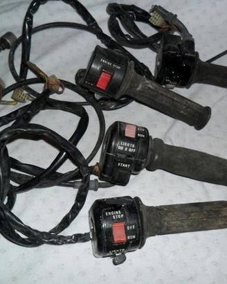 Lotto vecchi ricambi usati moto giapponesi  70-80