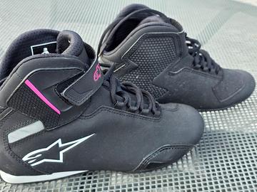 Scarpa Donna STELLA SEKTOR Nero Rosa - ALPINESTARS