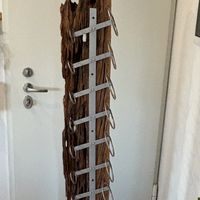 Portabottiglie in legno - 8 bottiglie