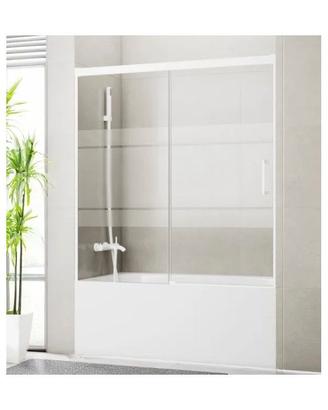 Box vasca. Estensione: 140 - 145 cm, BASICA BIANCA