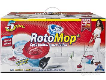 Rotomop DOR442 scopa con secchio di terdipabimento