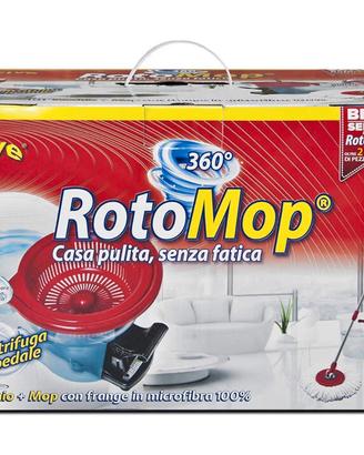 Rotomop DOR442 scopa con secchio di terdipabimento