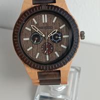 WeWood KAPPA - Orologio legno 100% natural daydate