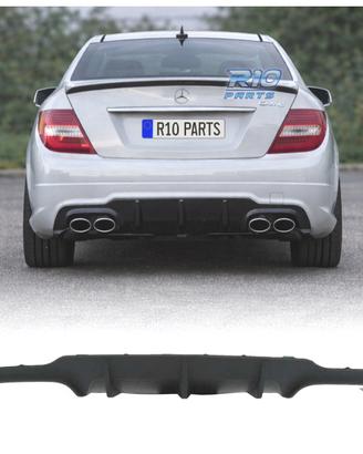 DIFFUSORE PER MERCEDES CLASSE C W204 11-14 LOOK C6
