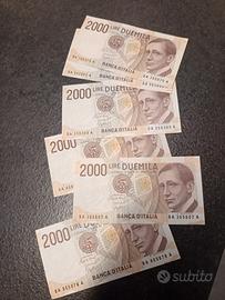 banconota 2000 lire 