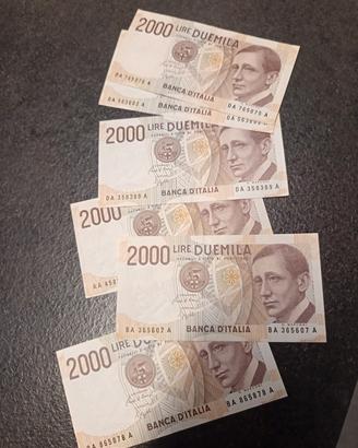 banconota 2000 lire 