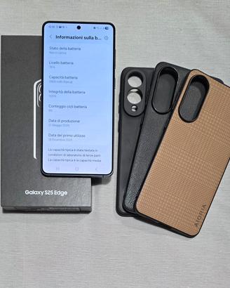 Samsung S25 edge 12Gb 256Gb colore nero