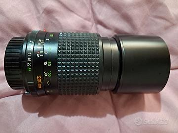 Obiettivo MINOLTA MD 200 mm f 4