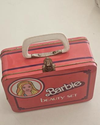 Scatola porta trucchi Barbie vintage anni 70