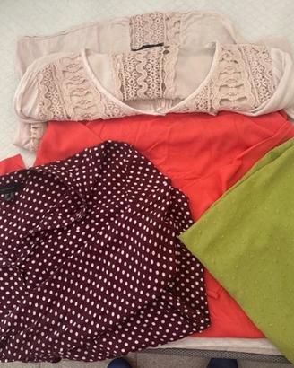 Lotto camicie curvy donna